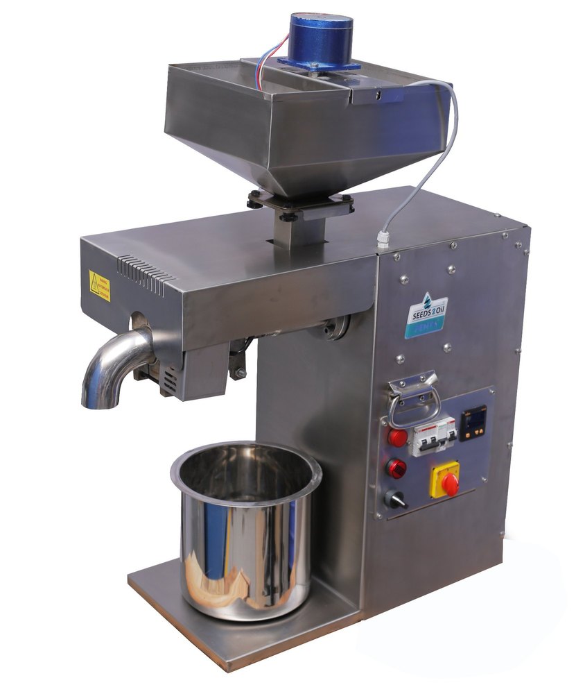 Cold Press Edible Oil Extraction Machinery, Capacity: 8 To 12 Lph