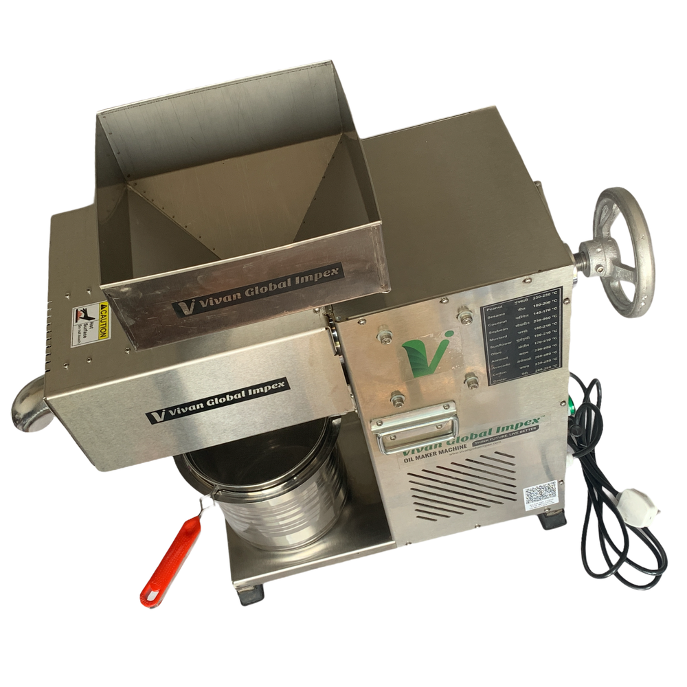 Hand Operated Oil Expeller Machine, Capacity: 18-22 Kg/Hr