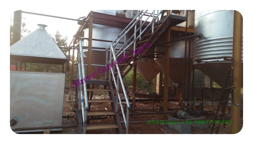 Cashew Nut Shell Oil Processing Plant
