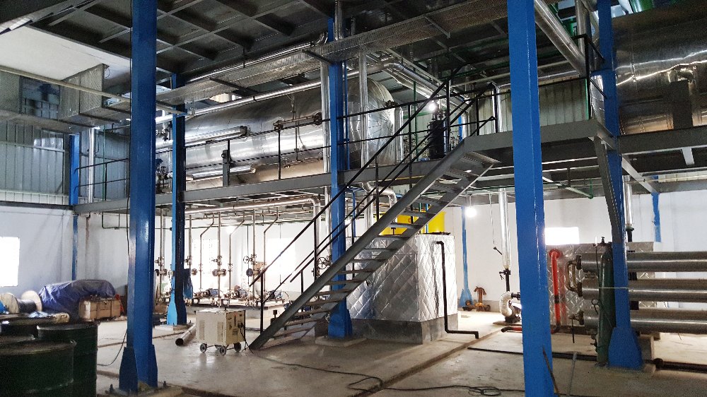 Continuous Edible Oil Refinery Plant