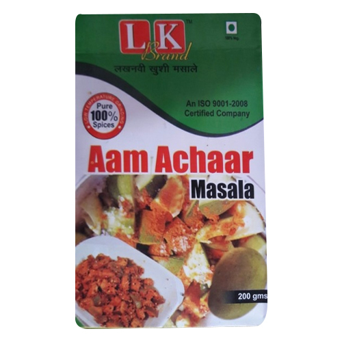 LK 200 Gram Mango Pickle Masala, Packaging: Box