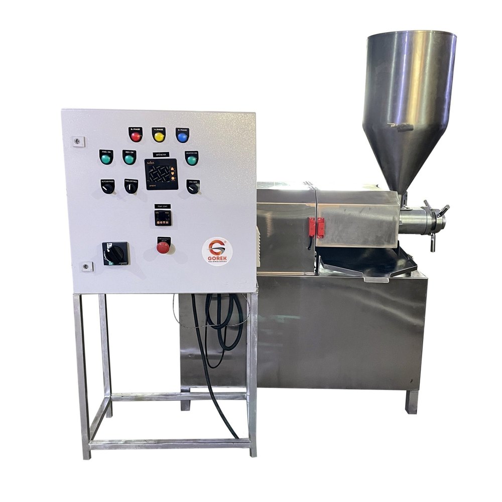 Commercial Expeller Oil Milling Plant, 1.5 X 0.8 X 1.2 Meter, 300 Kg