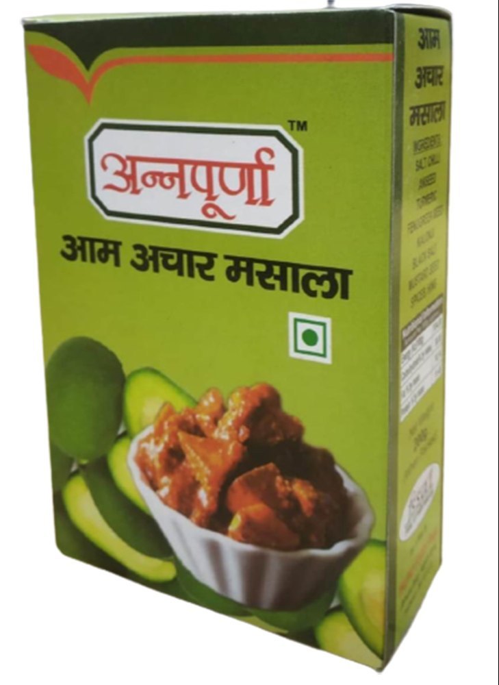 Annapurna Mango Pickle Masala, Packaging Size: 50 gm, Packaging Type: Box