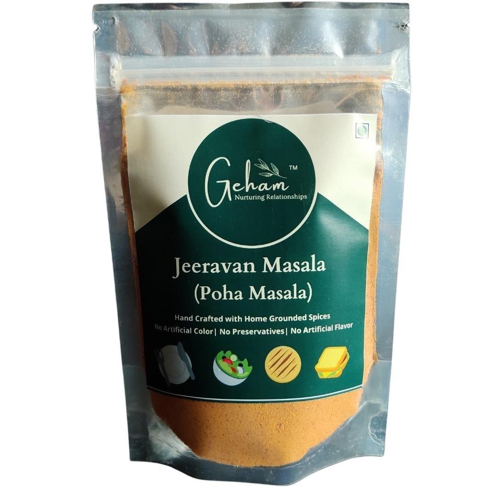 Geham Jeeravan powder Poha Masala, Packaging Size: 100g, Packaging Type: Packets