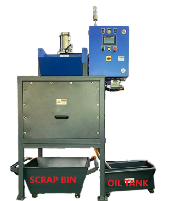 KTEC Oil Recovery Chip Centrifuge Machine/ Chip Wringer, Capacity: 60 kg per hour