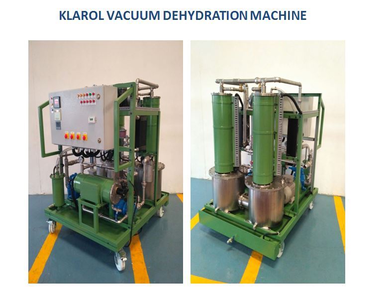 Automatic Standard Low Vacuum Dehydration Machine For Control Oil