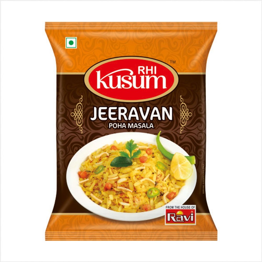 Ravi Jeeravan Poha Masala, Packaging Size: 100 gm, Packaging Type: Packets