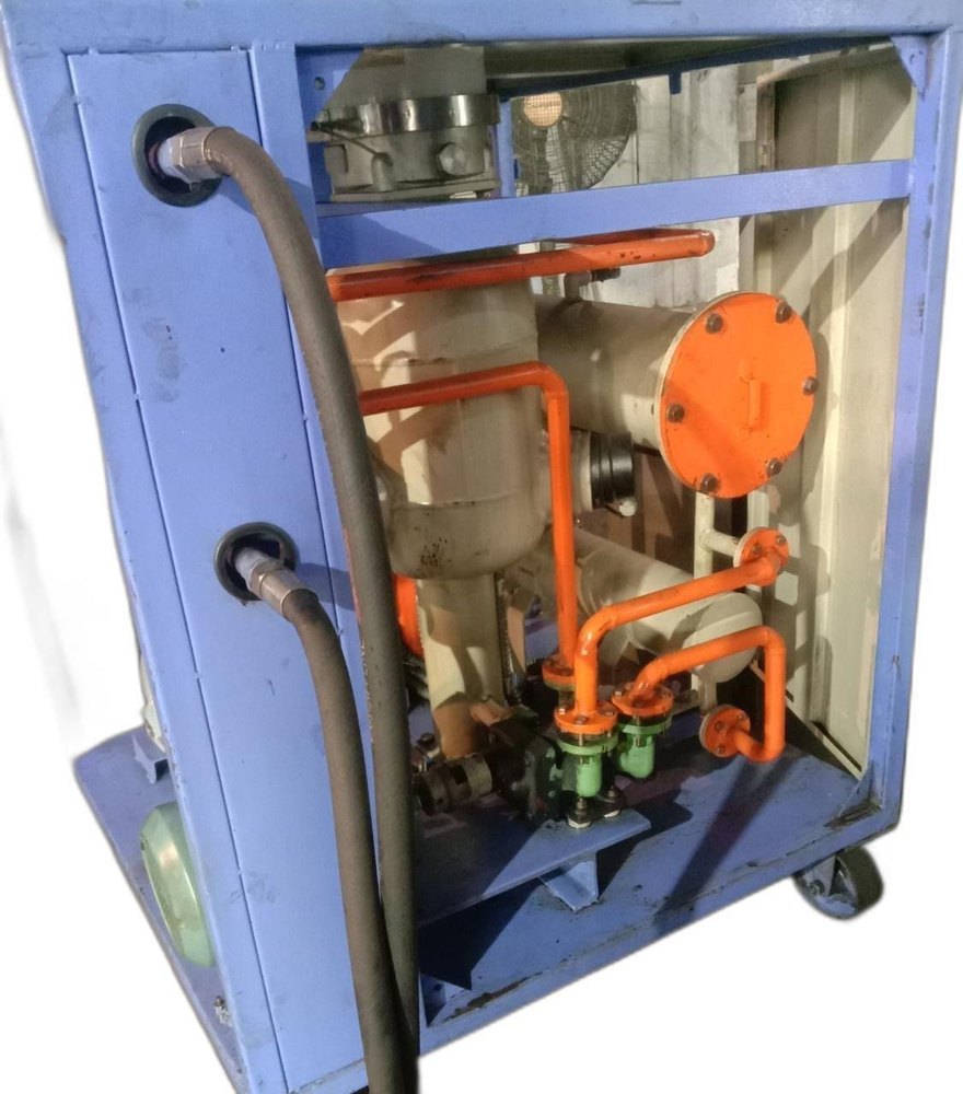 Power Transformer Three Phase Low Vacuum Dehydration Machine, For Oil Cleaner, Rectangular