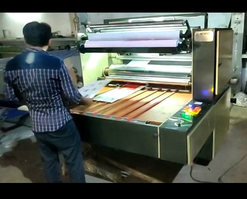 HOT AND COLD LAMINATION MACHINE