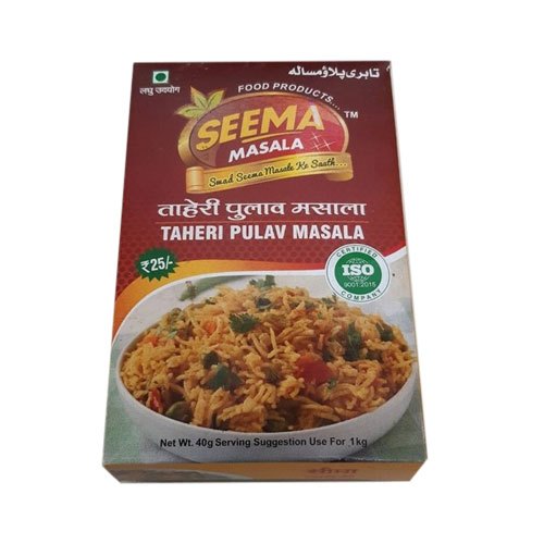 Seema Masala Taheri Pulav Masala, Packaging Type: Packets, Packaging Size: 40 g