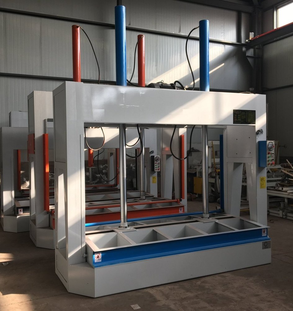 Three Phase Power Source: Hydraulic Flush Door Laminate Cold Press Machine, Automation Grade: Automatic, Capacity: 50 Ton