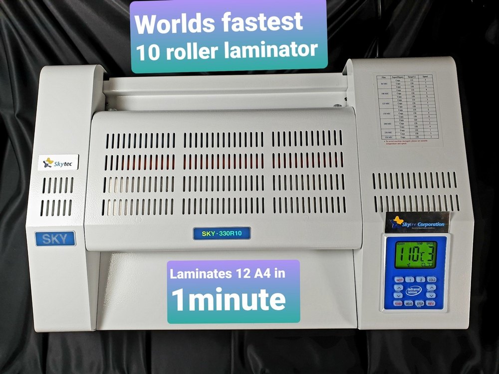 SKY ( Made In Korea) 10 Roller Heavy Duty Laminator