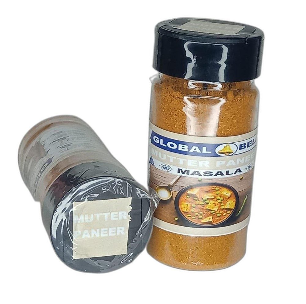 GlobalBell Mutter Paneer Masala, Packaging Size: 60g, Packaging Type: Canister