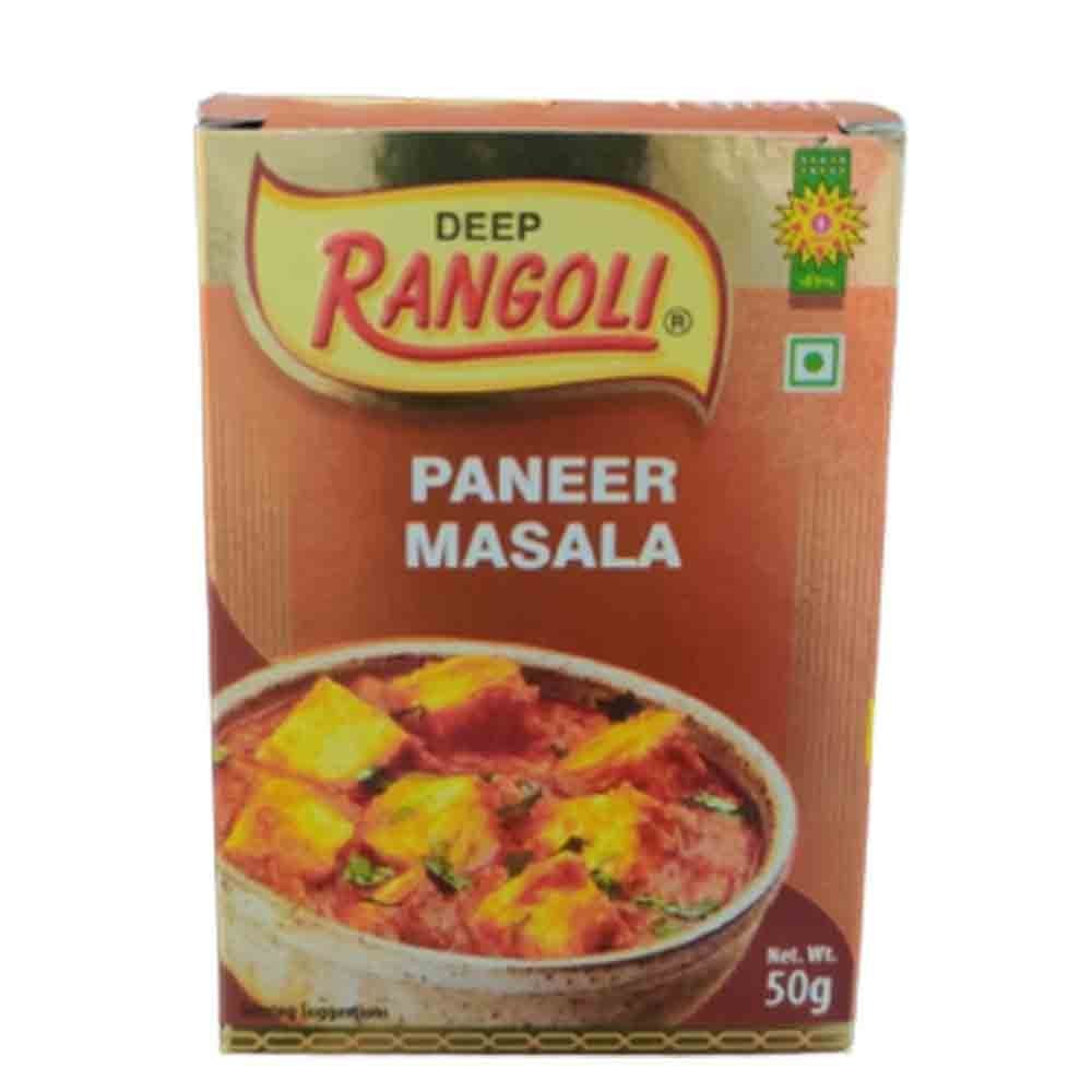 Deep Rangoli 50gm Shahi Paneer Masala, Packaging Type: Box