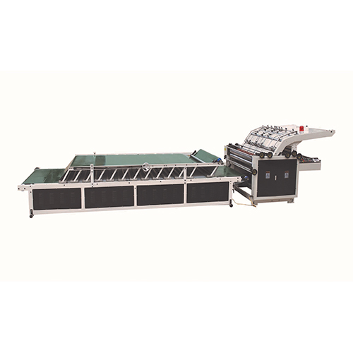 Three Phase Electric Semi Automatic Flute Laminating Machine