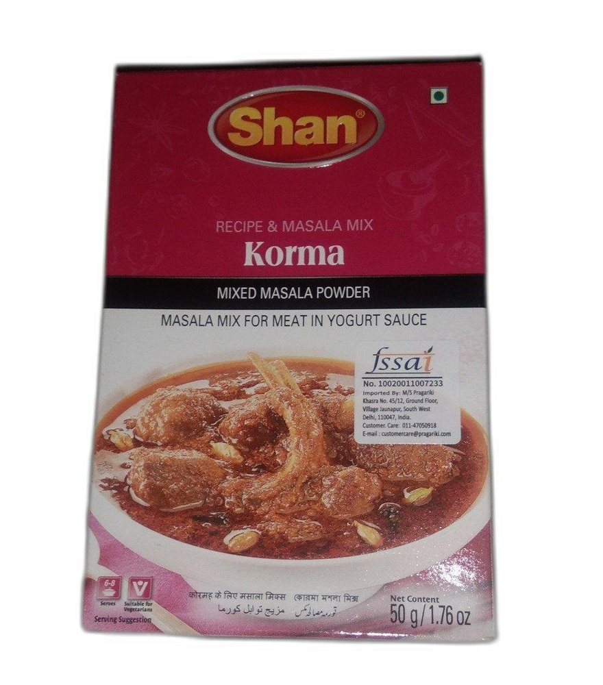 Shan Korma Masala, Packaging Size: 50 g