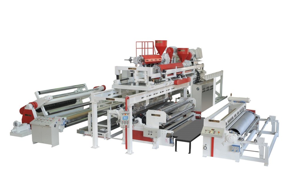 Jaiko extrusion coating machine for Tarpaulin, Model Name/Number: Lm 3310, Media Thickness: 10mm