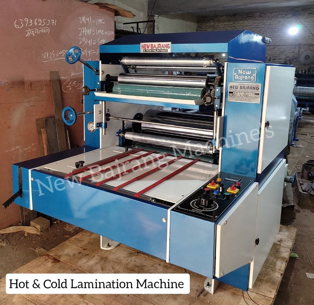 Hot and Cold Lamination Machine