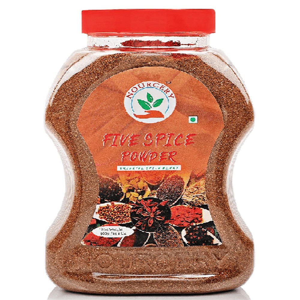 Nourcery Five Spice Powder, Packaging Size: 400g, Packaging Type: Jar