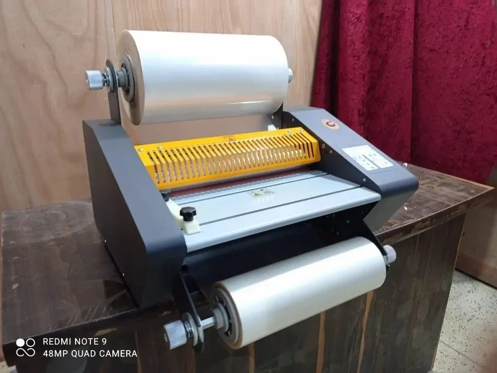 Semi Automatic Thermal Lamination Machine Steel Roller