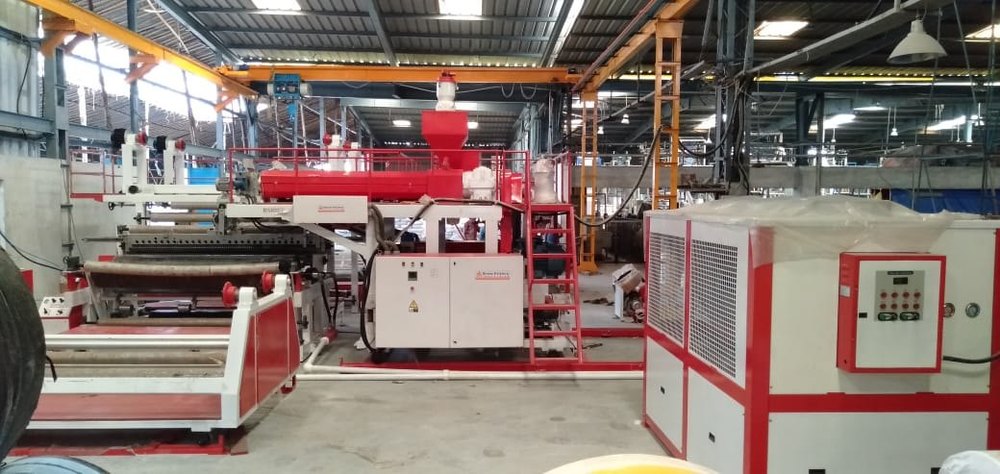 PE and Kraft Paper Bag Film Coating Machine