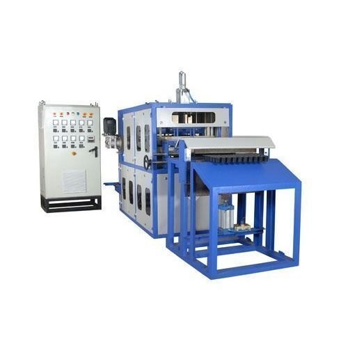 Sj Vacuum Forming Machine, 10 Kw, Production Capacity: 15kg/hr