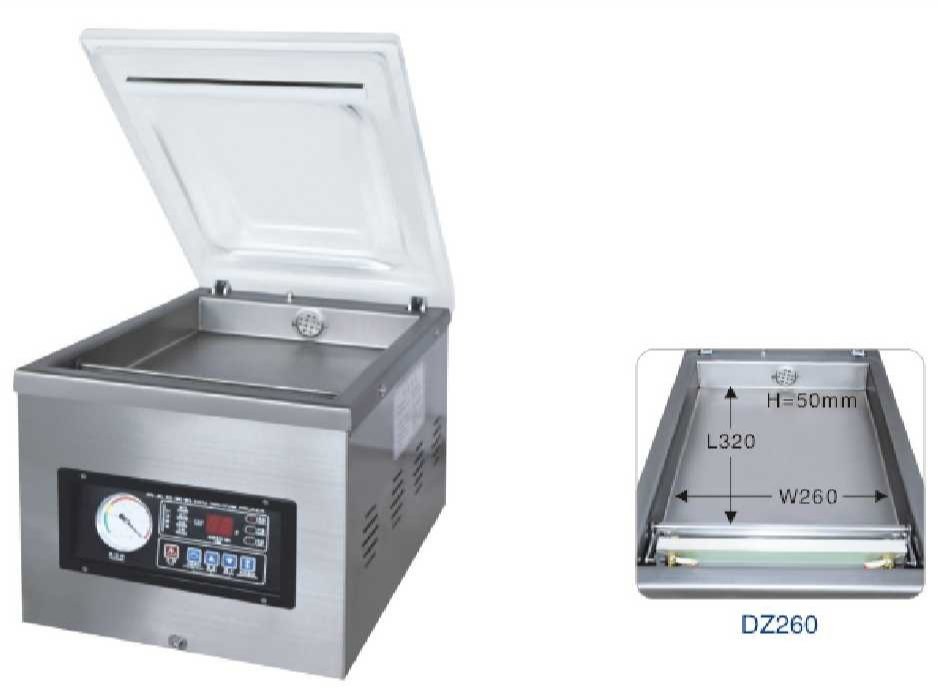 Single Portable Vacuum Packing Machine, 35 Kg, Model Name/Number: DZ-260