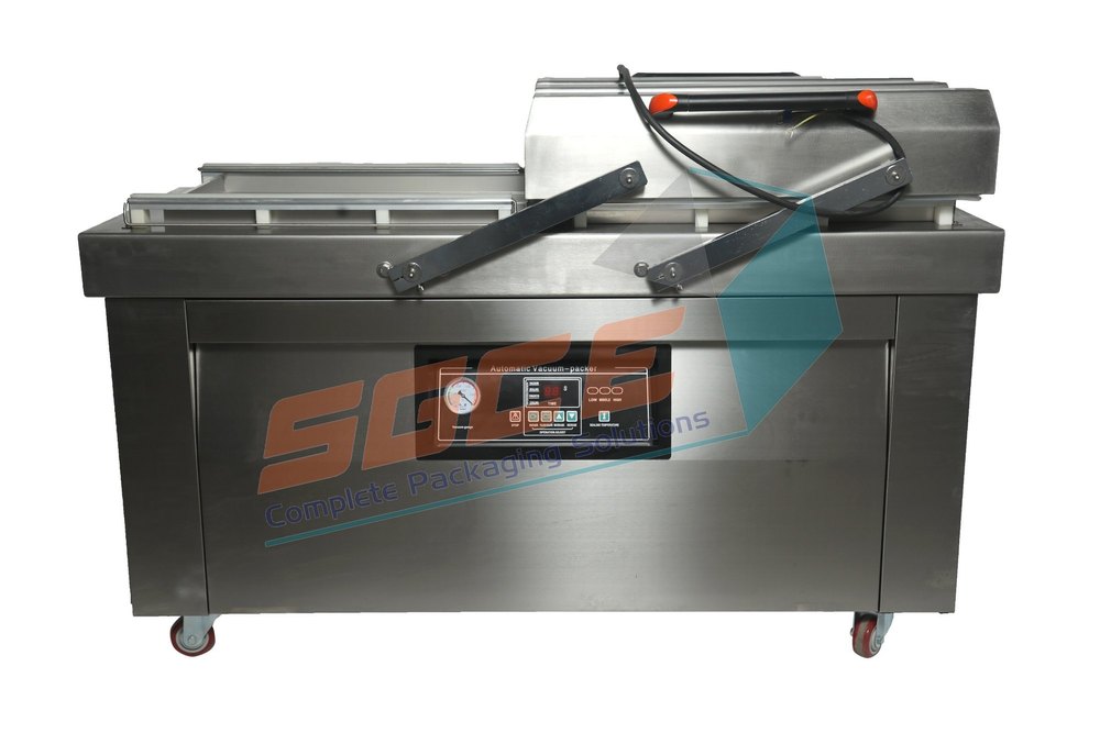 DZ-500/2SA DOUBLE CHAMBER VACUUM PACKAGING MACHINE, Packaging Type: Wooden Box, 170 Kgs