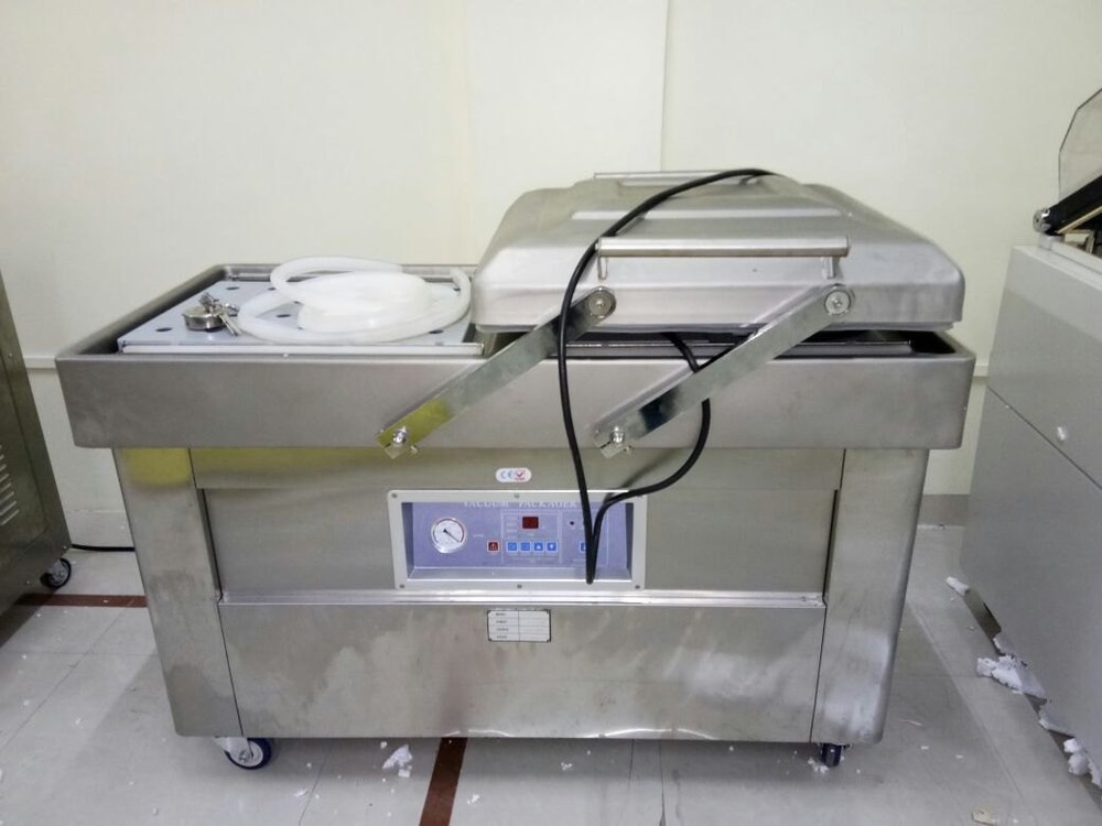 Double Dzq 600 Vaccum Packaging Machine, Packaging Type: Wooden Box, Approx. 320 Kg