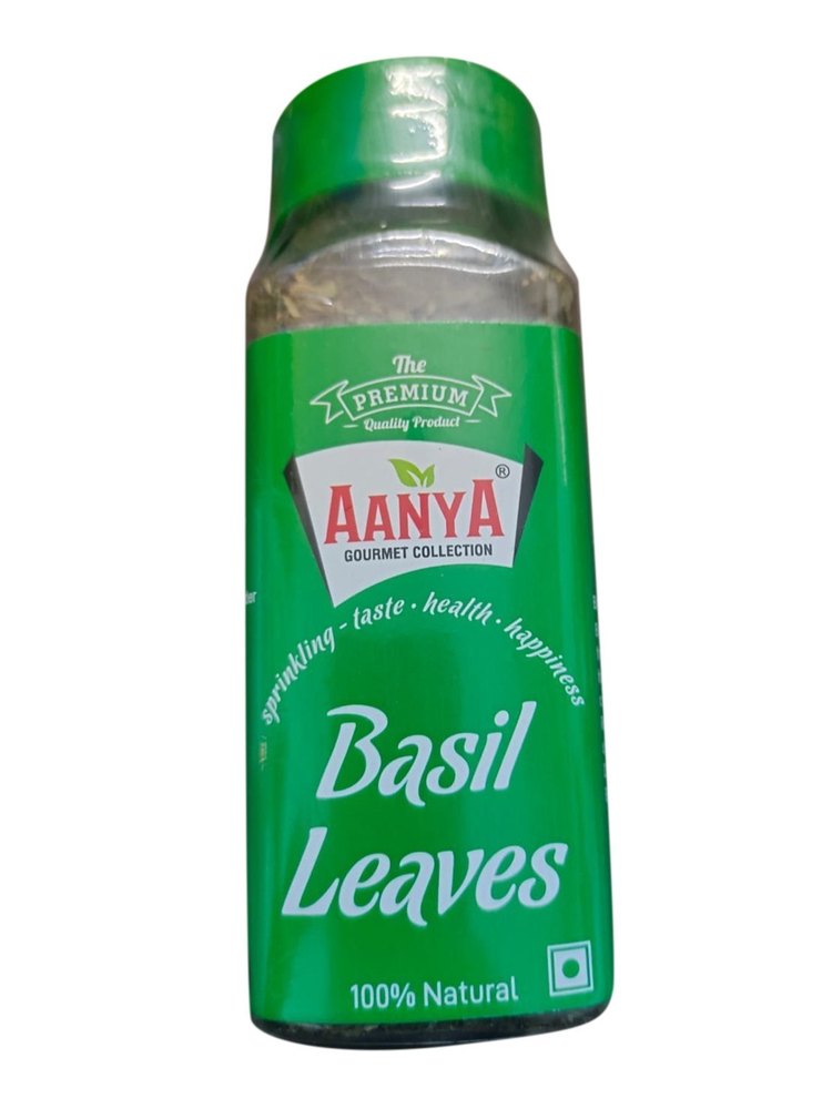 Dried Basil Leaves, Bottle