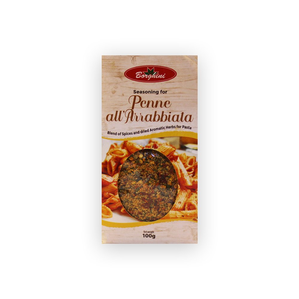 Borghini Penne Arrabbiata, Packaging: Packet