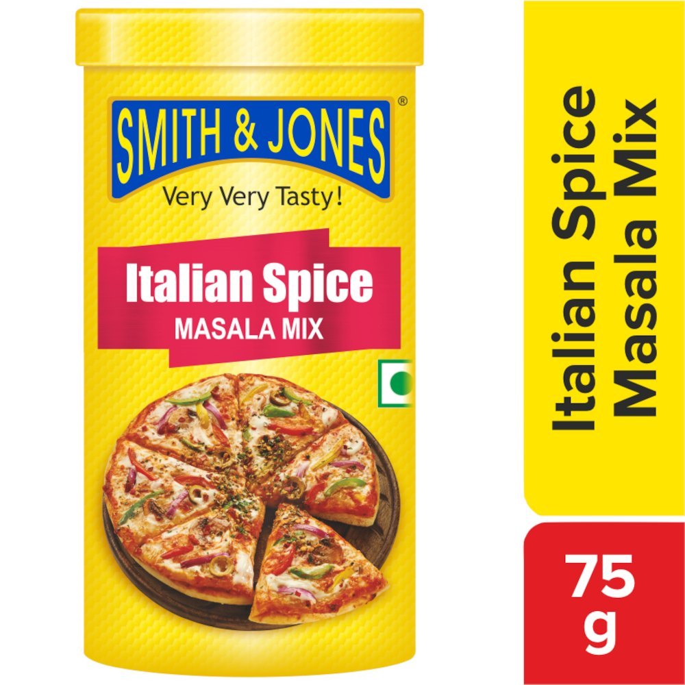 Smith & Jones Italian Spice Masala Mix Sprinkler, Packaging Size: 75 gm, Packaging Type: Bottle