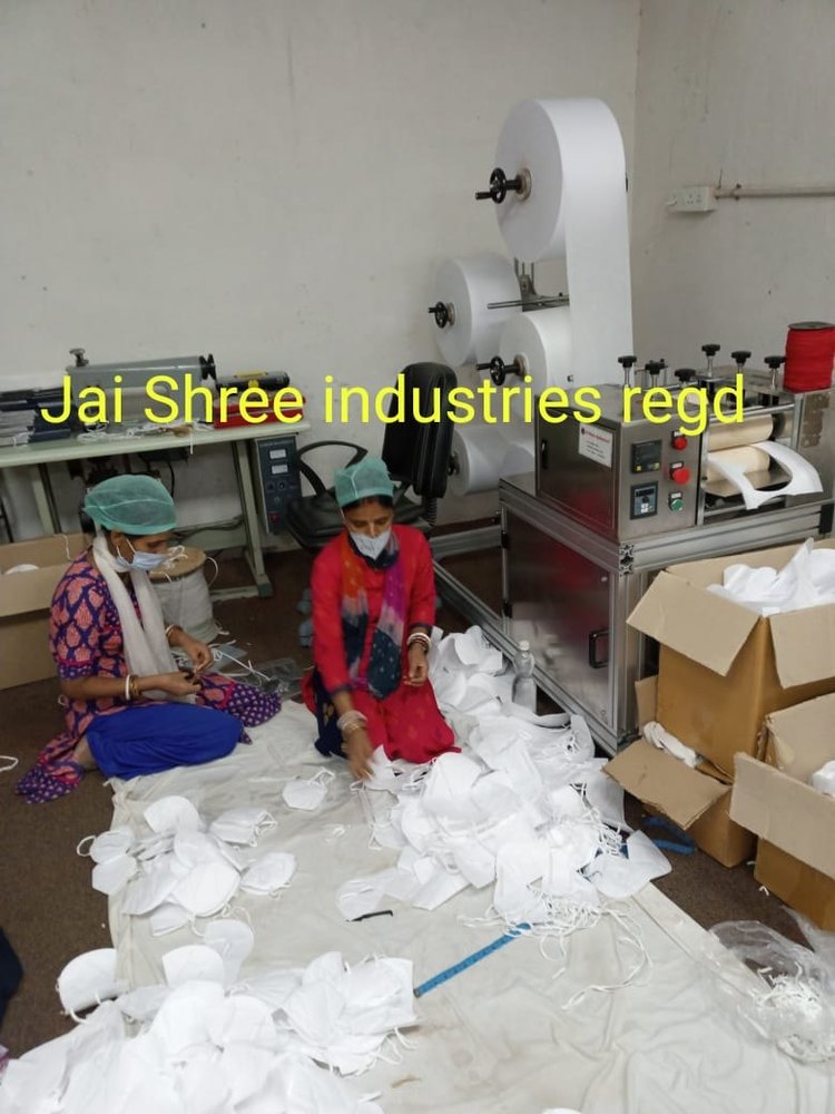 Mask Making Machine, Production Capacity: 60 Piece Per Minutes, JSI-KN95