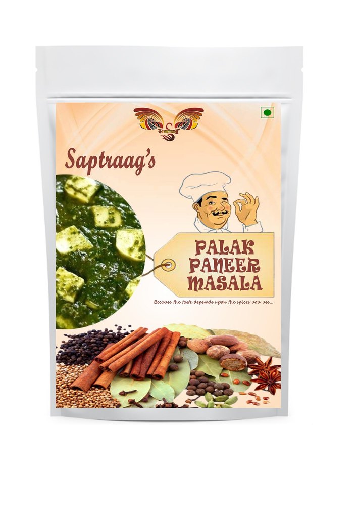 Saptraag Palak Paneer Masala, Packaging Size: 1kg, Packaging Type: Pouch