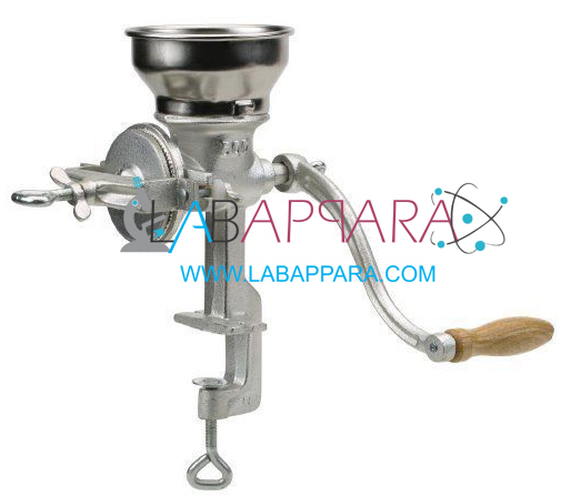 Cast Iron Labappara Hand Grinding Mill, For Laboratory
