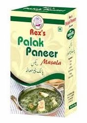 Rex Remedies Palak Paneer Masala, Packaging: Packet