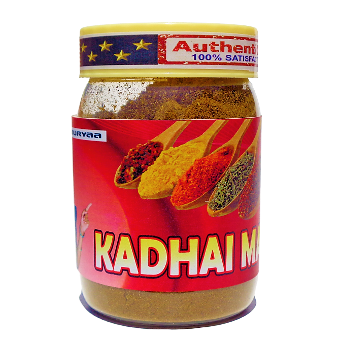 MAURYAA Kadhai Masala Powder, Packaging Size: 100 g, Packaging Type: Bottle