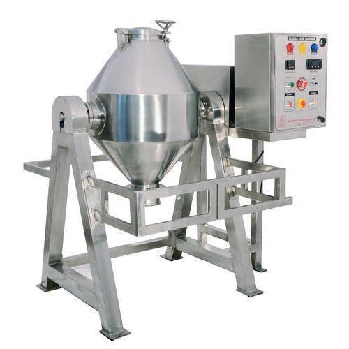 Stainless Steel Double Cone Blender, For Pharma, Capacity: 500 Litres