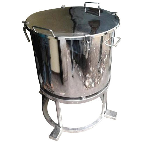 SS Flat Bottom Bin