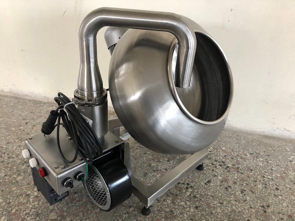 Stainless Steel Tablet Coating Pan, For Pharamceutical Industry