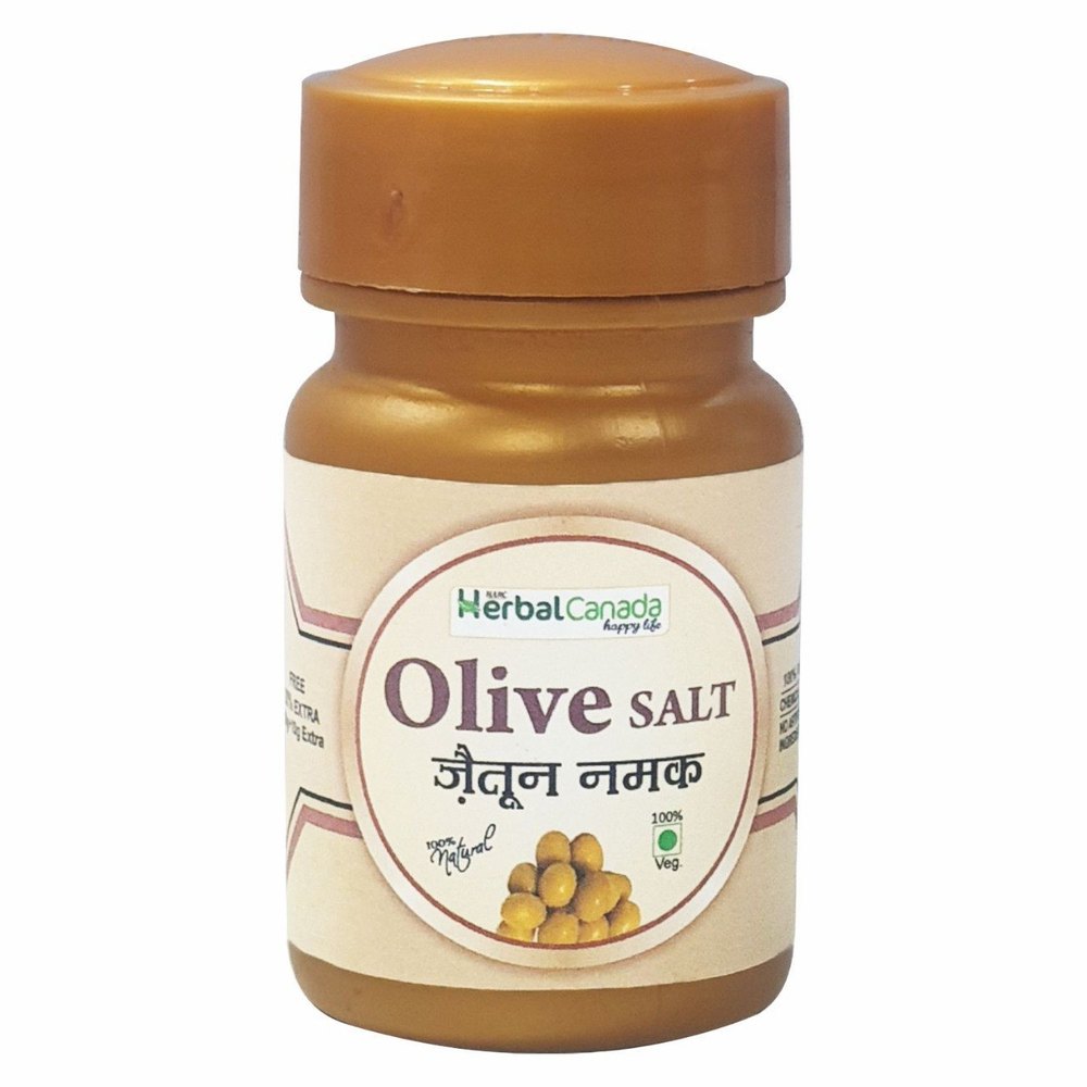 Olive Salt 60 gm, Packaging Type: Bottle