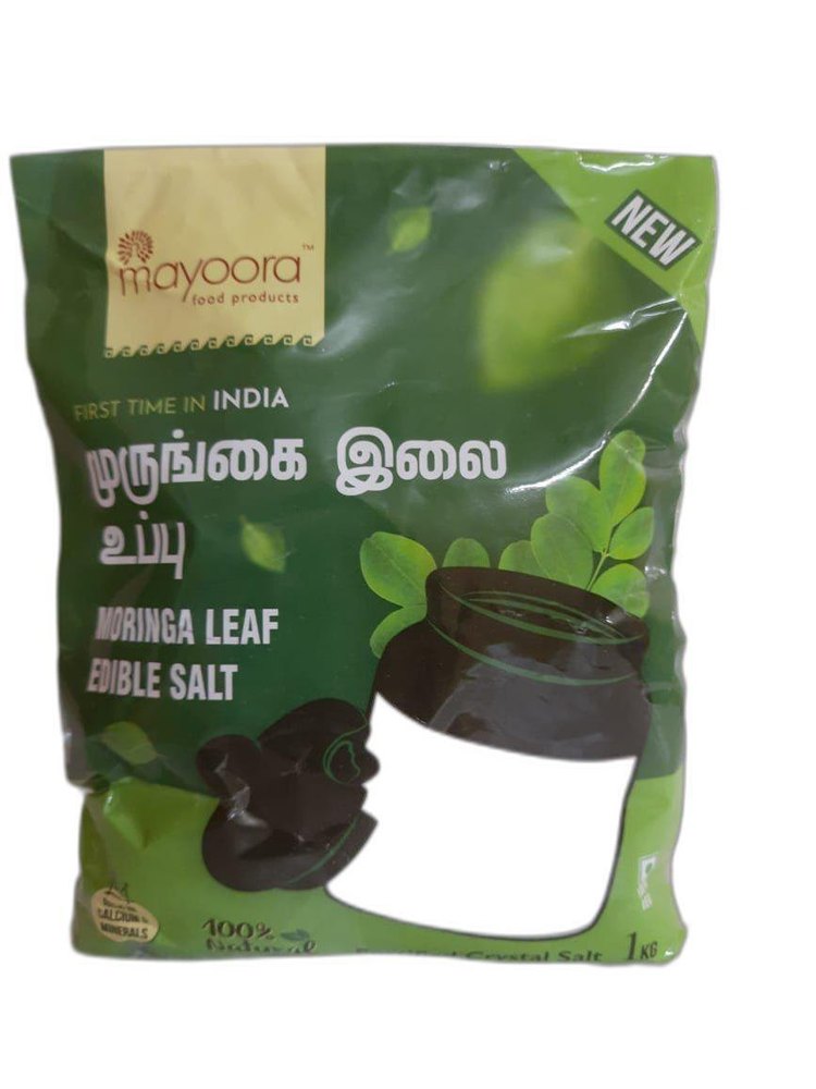 Mayoora White Moringa Leaf Edible Salt, Packaging Size: 1kg, Grade: Food Grade