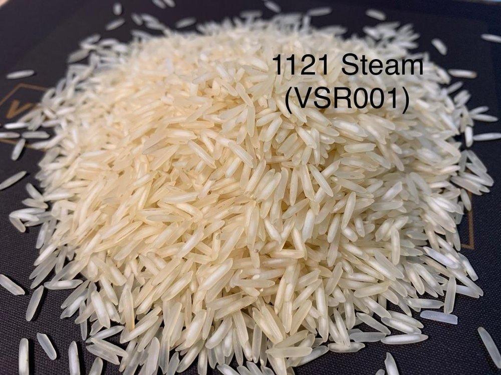 Creamy White 1121 Steam Basmati Rice