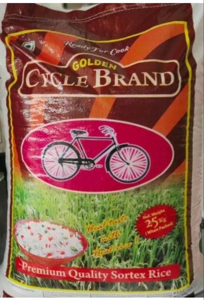 Briyani Cycle Golden Sortex Rice, Bag, Packaging Size: 25 Kg