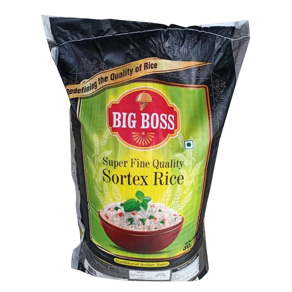 White Big Boss Sortex Rice, Bag