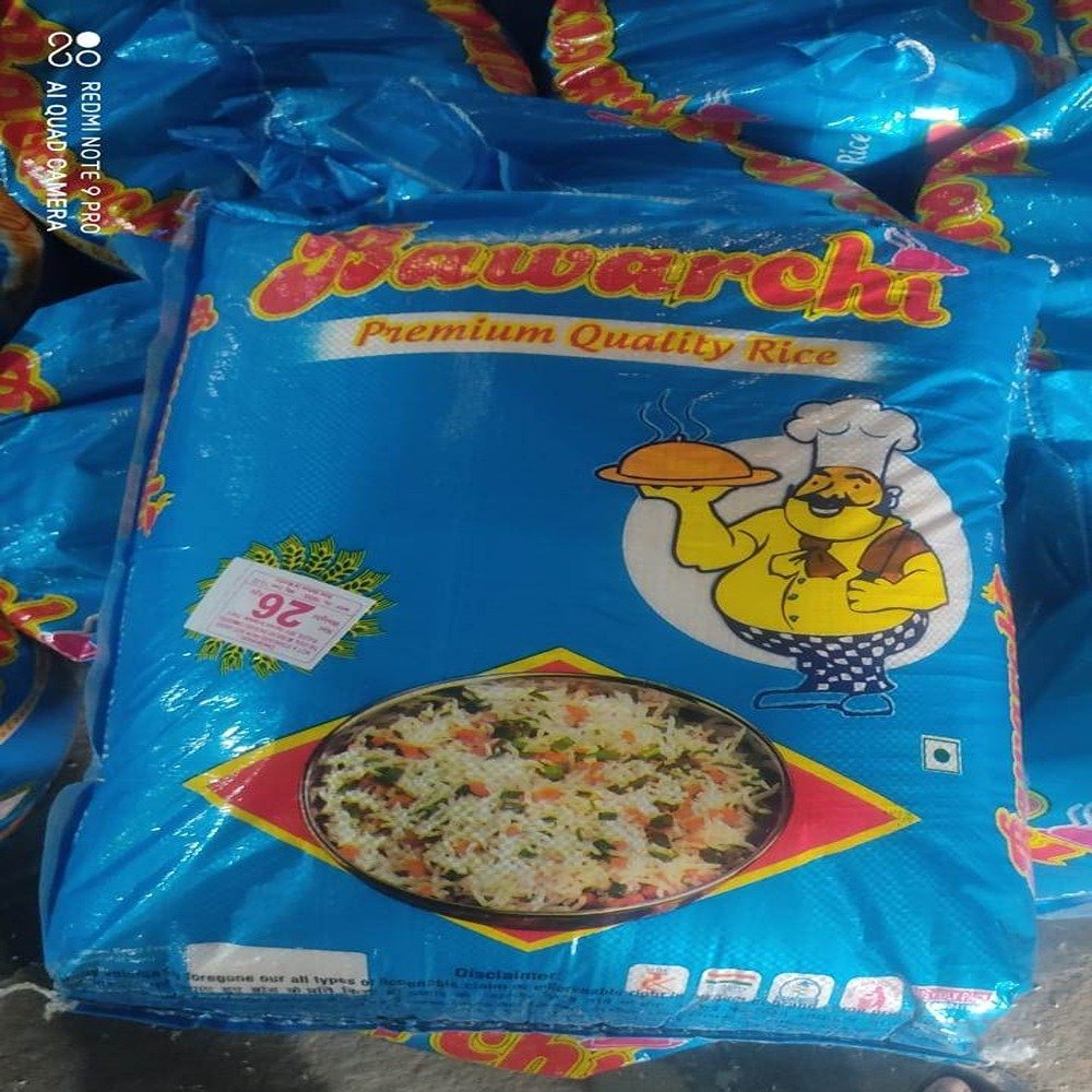 White Bawarchi Premium Quality Rice, 25kg Or 26kg