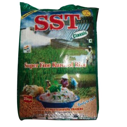 SST Super Fine Masoori Rice, Packaging Type: PP Bag, Packaging Size: 25 Kg