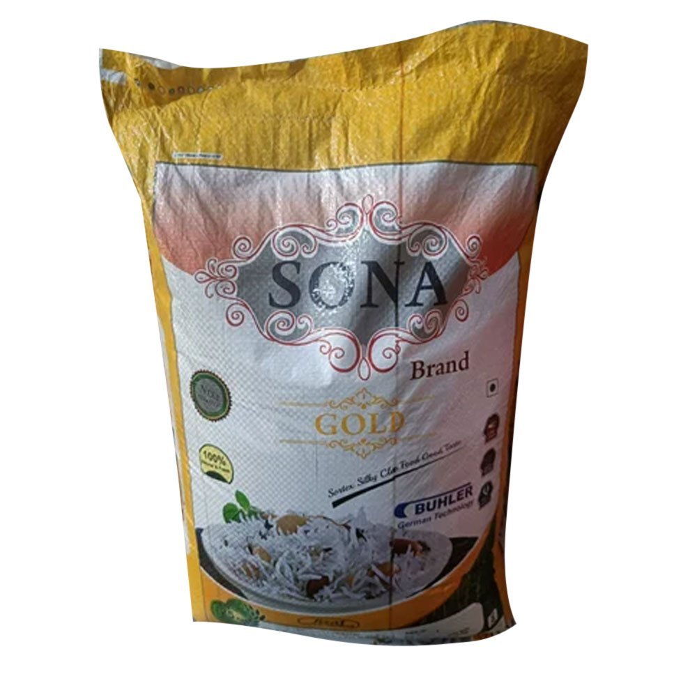 White Sona Gold Rice, Bag