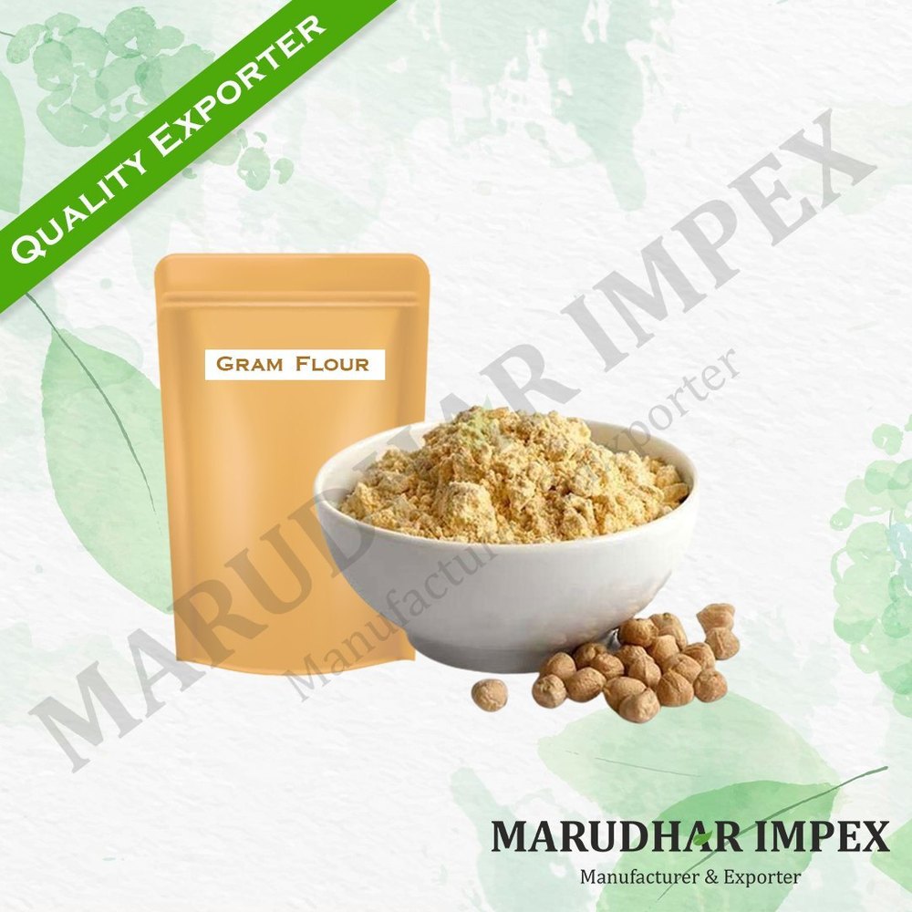 MI Nature Pure Gram Flour, Pack Type: Bag, Pack Size: 25kg