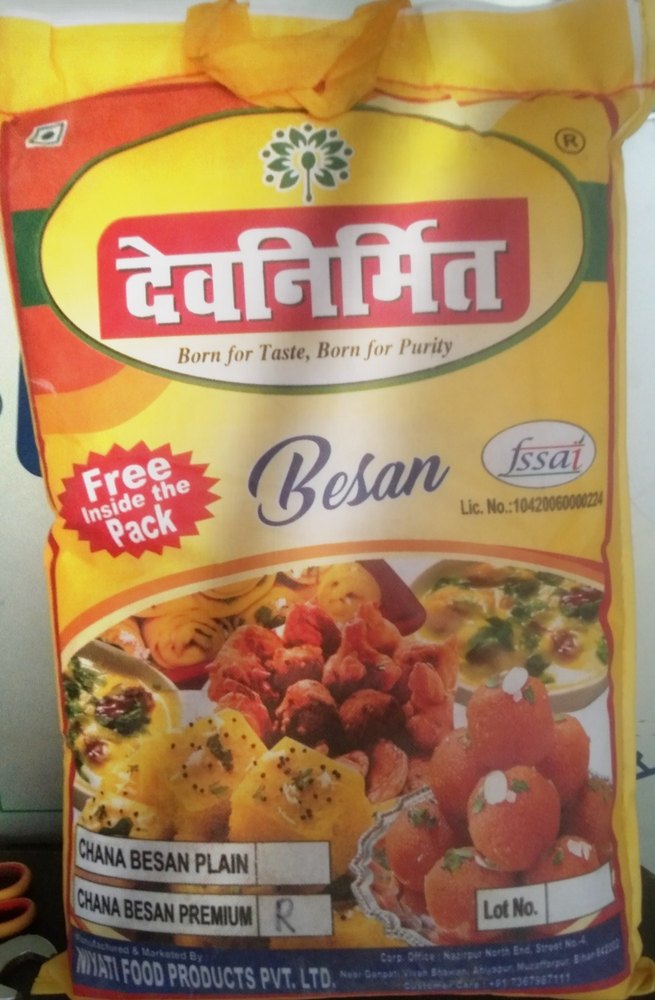 Devnirmit Indian 10 Kg Premium Chana Besan, Packaging Type: Bag